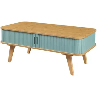 [en.casa] Tysvær Blau Bambus 100 x 50 x 40 cm