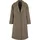 Mantel Union Beige/Schwarz S