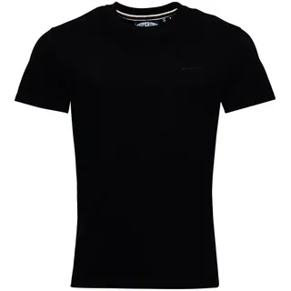 Superdry Essential Logo Embroidered Kurzarm-t-shirt - Black / Black - 2XL