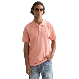 Scotch & Soda Seasonal Core 182352 Kurzarm-poloshirt - Canyon Clay - 2XL
