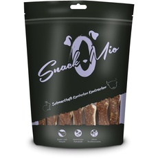SnackOMio - Premium Kausnack für Hunde - Schmackhafte Kaninchen Kauknochen, 120g, (1 x 0,12kg)