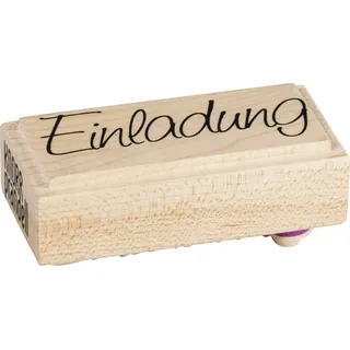 Heyda Stempel Einladung 6 x 2,5 cm