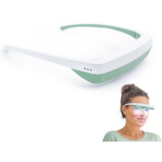 luminette 3 Lichttherapie-Brillen – Tragbare Happy Lamp – Natürliche Linderung für Schlafprobleme, saisonale Stimmungsstörungen und Jetlag – Tragbare Tageslichtlampe (Grün)