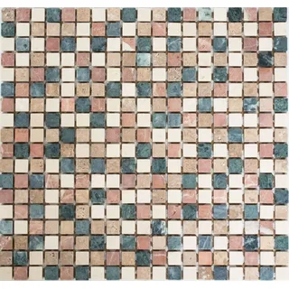 Marmor Mosaik rose creme anthrazit terracotta Küche Wand Boden WB38-1204 1Matte