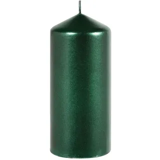 Stumpenkerzen Metallic grün 70x150 mm 1 St