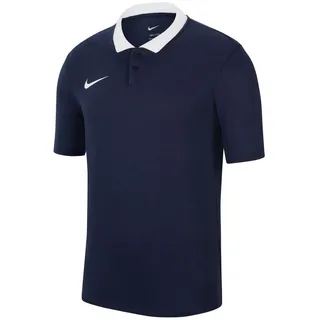 Nike Herren M Nk Df Park20 Polo Shirt, Obsidian/White/White, L