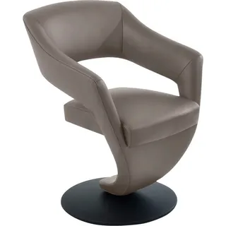 K+W Komfort & Wohnen Kansas Leder Grau