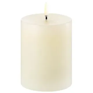 uYuni LED Kerze 7,8 cm beige 10 cm