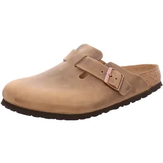 Birkenstock Boston Nubukleder geölt schmal tabacco brown 36