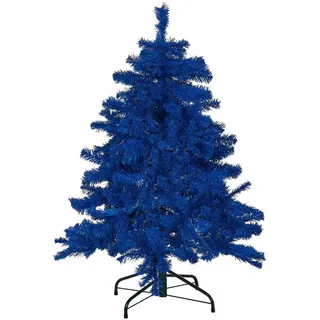Beliani Weihnachtsbaum 120 cm Blau Farnham , Kunststoff , 120 cm , Dekoration, Weihnachtsdekoration, Christbäume & Zubehör