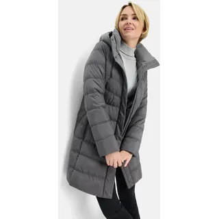 Fuchs Schmitt Steppmantel »Steppkurzmantel« mit Kapuze, grau
