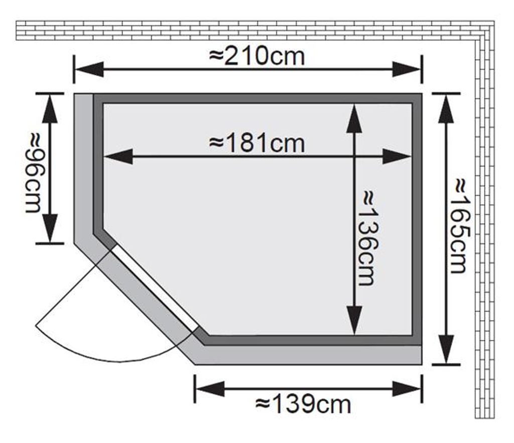 Bild von Sauna Saja 68 mm