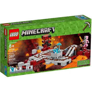 LEGO Minecraft Die Nether-Eisenbahn 21130