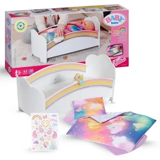 Zapf Creation Puppenbett Regenbogen mehrfarbig 50608255
