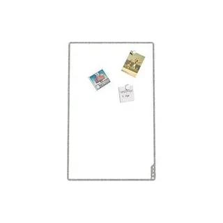 PLAYROOM mobiles Whiteboard Playboard 75,0 x 118,0 cm grau emaillierter Stahl