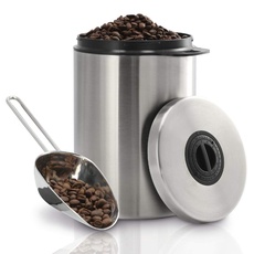 Bild von Kaffee Aufbewahrungsbehälter mit Schaufel 1l edelstahl (00111250)