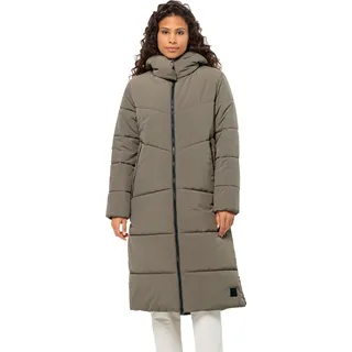 Jack Wolfskin Karolinger Long Coat W Braun 34