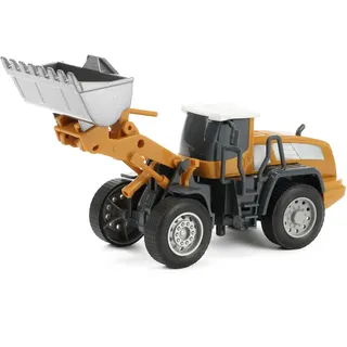 Toi-Toys 21526A - Radlader Metall gelb/grau 1:55