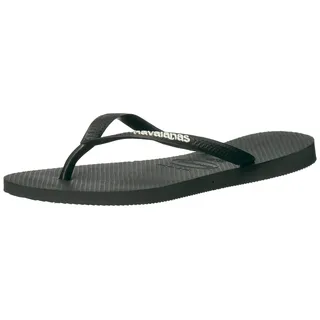 Havaianas Mädchen Slim (Mini Me) Flipflop, Schwarz, 31/32 EU
