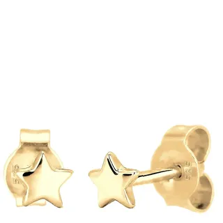 Elli Ohrstecker PREMIUM Gelbgold 585 Sterne 0