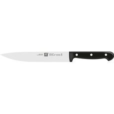 ZWILLING Twin Chef Fleischmesser, Klingenlänge: 20 cm, Großes Klingenblatt, Rostfreier Spezialstahl/Kunststoff-Griff im Nietendesign, Schwarz