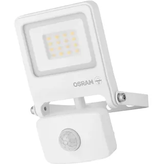 Osram Außenstrahler Aluminium 16,8 cm mit Bewegungsmelder 1000 lm IP44 weiß