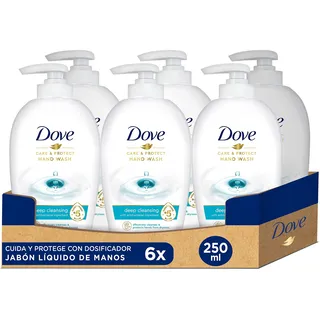 Dove Flüssigseife 6 x 250 ml