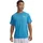 Kurzarm-T-Shirt Blau L