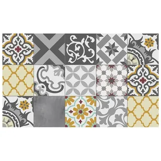 Stor Planet Croma Patch Vinyl Teppich 45x75 Cm - Multicolor - One Size