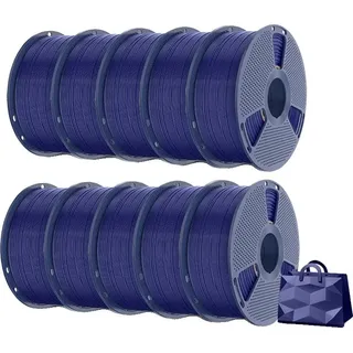 TPU-Filament, für 3D-Druck, 1,75 mm Durchmesser, hohe Elastizität, Dunkelblau