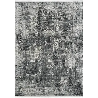 Dieter Knoll Läufer , Dunkelgrau , Textil , Abstraktes , rechteckig , 80x200 cm , Oeko-Tex® Standard 100 , für Fußbodenheizung geeignet, rutschfest, in verschiedenen Größen erhältlich, für Hausstauballergiker geeignet, antistatisch, pflegeleicht, strapazierfähig, reißfest , Teppiche Und Böden, Teppiche, Teppichläufer, Läufer