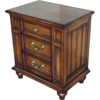 Beistelltisch Nachttisch Sofatisch Couchtische Tisch Konsolen Holz Landhaus Neu - Braun