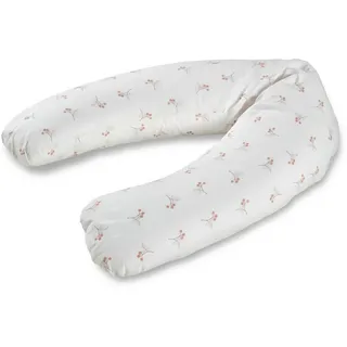 Patinio Stillkissen , Weiß , Textil , 34 l , Füllung: Mikroperlen , 190 cm , Bezug abnehmbar, Bezug waschbar, mit Reißverschluss , Füttern, Stillen, Stillkissen