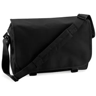 BagBase Bag Base Herren Messenger Bag schwarz schwarz, Schwarz | Umhängetaschen