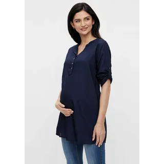 MAMA LICIOUS Longbluse blau XS