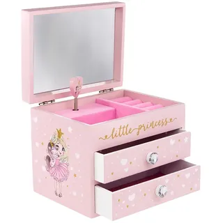 Tinka Princess Reise Schmuckkästchen - Pink - One Size