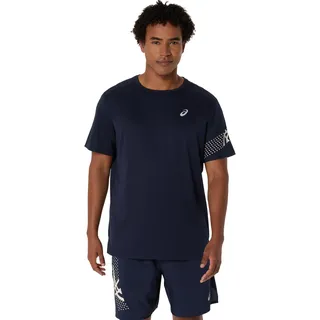 Asics Laufshirt »ASICS ICON SS TOP«, schwarz