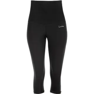 Winshape Functional Power Shape 3/4-Tights Leggings Schwarz M