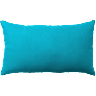 Enjoy Home Kissen, Maße: 30 x 50 cm, Türkis, Baumwolle, Öko-Tex-Zertifiziert, von Hand waschbar, ideal, um Ihren Sofas Farbe zu bringen, Kollektion Panama