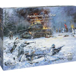 Academy Games | Awakening The Bear Barbarossa Puzzle 1000 Pieces | Jigsaw Puzzle | Ages 14 and Up | English Version