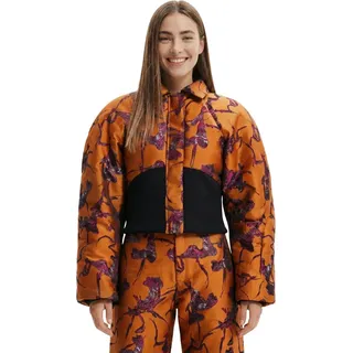 Desigual Maitrepierre Damen-Winterjacke orange L - Orange