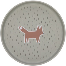 LÄSSIG Kinder Teller ohne Melamin, BPA-frei, für Spülmaschine und Mikrowelle/Plate Little Forest Fox