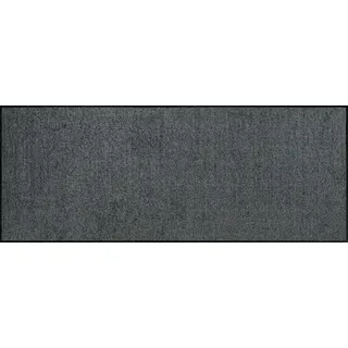 Erwin Müller Fußmatte Mainz, Schmutzfangmatte, Sauberlaufmatte Uni anthrazit Größe 30x100 cm - rutschfest, pflegeleicht, für Fußbodenheizung geeignet (weitere Farben, Größen)