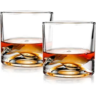 LIITON Mt. Blanc Whiskeygläser 2er-Set, Cocktailgläser