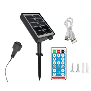 Solar-Batterieboxen, Hochleistungs-Solar-Lichterketten-Steuerbox, 3,7/V24 V, mit Leiterplatten-Controller, verbesserte Flexibilität (24 V)
