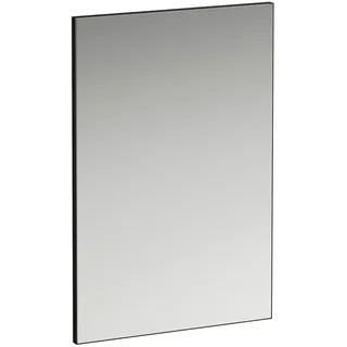 LAUFEN FRAME 25 Spiegel, ohne Beleuchtung, 825x25x550, H4474019004501, Ausführung: Aluminiumrahmen schwarz matt