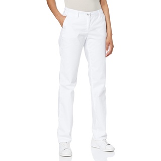 BP 1734-686-21-44n Damen-Chinos, Stretch-Stoff, 230,00 g/m2 Stoffmischung mit Stretch, weiß, 44n