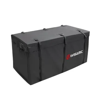 Wisamic Heckbox für Anhängerkupplung Auto Hintere Gepäcktasche: Wasserdicht Transporttasche (118 x 61x 58cm (417 Liter) 500 X 500D PVC Tarpulin)