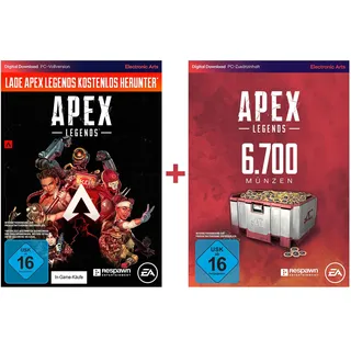 APEX Legends Game + APEX Legends 6700 COINS PCWin | Download Code EA App - Origin | Deutsch