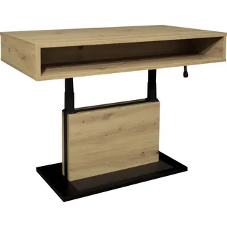 Mäusbacher Lift Couchtisch Braun Wildeiche 110 x 59 x 60 cm